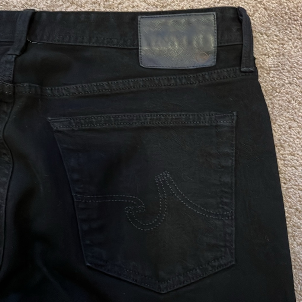 AG GRADUATE TAILORED LEG BLACK JEANS - Picture 12 of 16